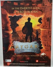 2002 Rygar Sony Playstation 2 PS2 Original Print Ad Poster Promo Art picture