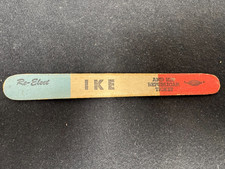 1956 Dwight Eisenhower I Like Ike Re-Elect Campaign Emery Board Nail File GOP picture