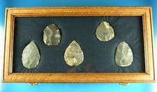 Fine Authentic Exceptional Cache of Indiana Blades ex: Hoover Arrowheads picture