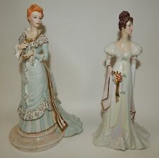2 Franklin Mint Figurines - Madame Olenska & Arabella  picture
