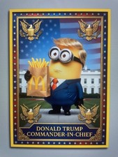 Donald Trump 2025”Custom ACEO McMinion picture
