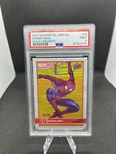 2021 Upper Deck Marvel Annual Gold Linearity 28/88 Spider-Man #79 PSA 9 MINT picture