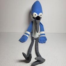 Cartoon Network Regular Show Mordecai Blue Jay Bird Plush 19” Toy Factory READ picture