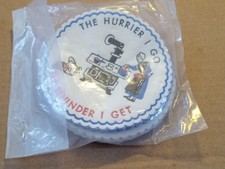 Vintage Paper Coasters The Hurrier I Go The Behinder I Go, Set Of 12 New picture