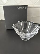 Orrefors Crystal Glass Orion Bowl, Made in Sweden picture