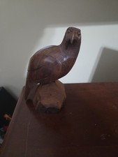 Vinatge Ironwood Hand Carved Eagle picture