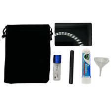 Snuff Kit with Premium Storage, Metal Straw, Nasal Spray & Protector (BLUE) picture