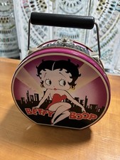 Betty Boop 1998 Miniature Tin Lunch Box 6in. See Photos For Details. picture