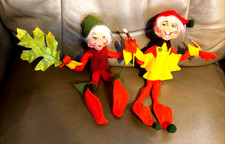 Annalee FALL LEAF ELF Doll 2014 Posable 9