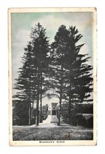 Braddock's Grave Historical Landmark Old Trails Series Postcard picture