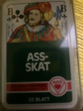 Vintage 1970’s Skat Playing Cards ALTENBURG Bild 32 Blatt ASS Altenburger picture