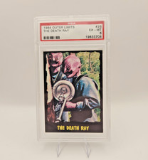1964 Outer Limits #26 The Death Ray PSA 6 EX-MT Vintage Horror Trading Card picture