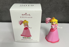 2019 Hallmark Keepsake Super Mario Princess Peach Christmas Ornament w/ Box picture