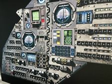 APOLLO 11 17 Star saturn v Cockpit Trek Computer  model space prop YA picture