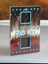 2018 Leaf Pop Century Frank Sinatra Bing Crosby Dual Relic /15 #PC2-11 Prop NM picture