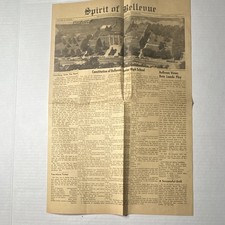 Spirit of Bellevue Junior High School Student Newspaper Memphis TN Nov 16 1955 picture