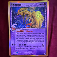 Pokémon TCG EX Delta Species Ninetales Holo 8/101 2006 English Card picture