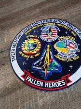 NASA Apollo 1 Space Shuttle Challenger & Columbia Fallen Heroes 12