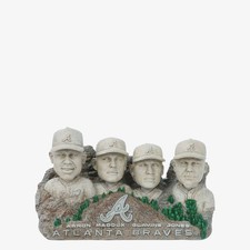 Atlanta Braves All Time Mountain Mini Bobblehead Scene Bobblehead Aaron Maddux picture