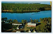 c1960s View Of Bill Levins Resort Lake Winnibigoshish Bena Minnesota MN Postcard picture