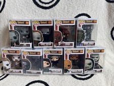 Funko Pop Slipknot Set Of 9 — Rare Figures — All Include Pop Protectors picture