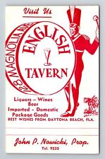 Daytona FL-Florida, English Tavern, Vintage Postcard picture