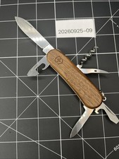 Victorinox Delemont EvoWood 10 85mm Swiss Army Knife Multi-Tool picture