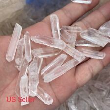 50g Tibet small Lot Natural Clear Quartz Crystal Points Wand Specimen US Fast picture