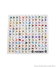 Pokemon 30th Anniversary 3COINS Large Handkerchief 60x60cm Japan Limited picture