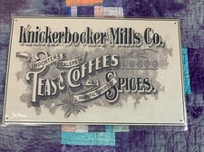 Knickerbocker Mills Co.  Ohio Wholesale Inc 16x10 Rustic Retro Metal Signs Decor picture