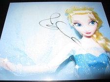 IDINA MENZEL SIGNED AUTOGRAPH 8x10 FROZEN PROMO IN PERSON COA OSCAR ORIGNAL NY D picture