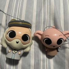 Harry Potter 2023 Hallmark Mystery Ornaments Rare Dumbledore & Doppy picture