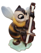Goebel Hummel Bumblebee Wedding Figure Playing Cello Germany HTF picture