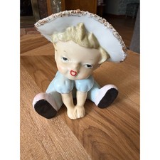 1950's Little Girl Head Vase Japan picture
