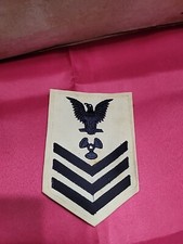 LR0637 Original WW2 US Navy Rate for Machinist Mate Petty Off 1st Class L2C picture