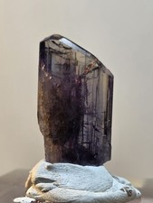 Gem Tanzanite Single Crystal – Pleochroic Blue Purple Yellow Trichroic Tanzania picture