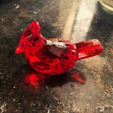 Ganz Red Acrylic Cardinal Figurine 2.5 x 2.5 x 2.5 inches picture
