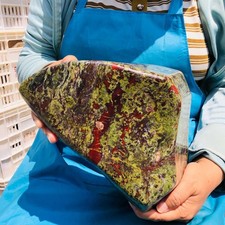 14.47 LB Natural Dragon Blood Free Form Specimen Polished Stone Crystal Healing picture