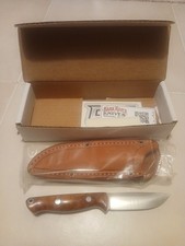 Bark River Knives Bravo Edc Orange Elder Burl COM 154 Stunning picture