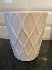 White Ceramic Planter Pot Vase 5 1/2