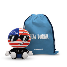 Makeship CountryHuman America Drew Durnil Plush H17cm Plushie picture