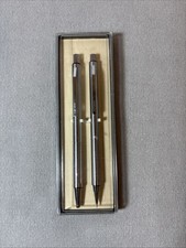Rare Fuji Corona Mechanical Pencil & Pen Set Japan Drafting 80s picture