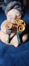 VINTAGE MEXICAN FOLK ART GORDITA  8 3/4