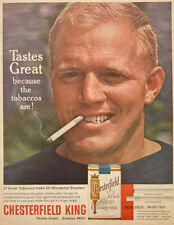 Vintage 1963 Chesterfield King Cigarettes Ad Tastes Great Smokes Mild picture