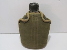 Vintage 1950's US Canteen w/ Insulated Canvas Carrier Pouch - Made In Japan picture