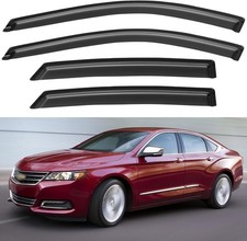Window Visors Rain Guards for 2014-2020 Chevy Impala, Out-Channel Window Vent Wi picture