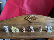 A Group Of Wade Whimsies Koala Lemur Beaver Rabbit Spider Monkey Camel picture