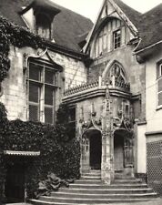 OISE. La maison de la rue de I'Abb�- Gel�e, � Beauvais 1902 old antique print picture