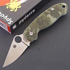 Small Quality Camo G10 Handle Lock Back Tactical Folding Knife With Pocket Clip picture