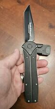 Vintage Smith & Wesson Rocky Moser Powerglide Tanto Knife And Clip MINT RARE picture